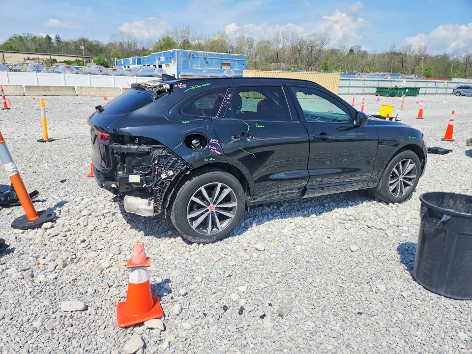 2021 Jaguar F-pace VIN SADCJ2EX5MA666240 COPART salvage auction — HAIL, Oh - Cert Of Title-Salvage, sold $8,200 on 2026-07-10 (photo 3)