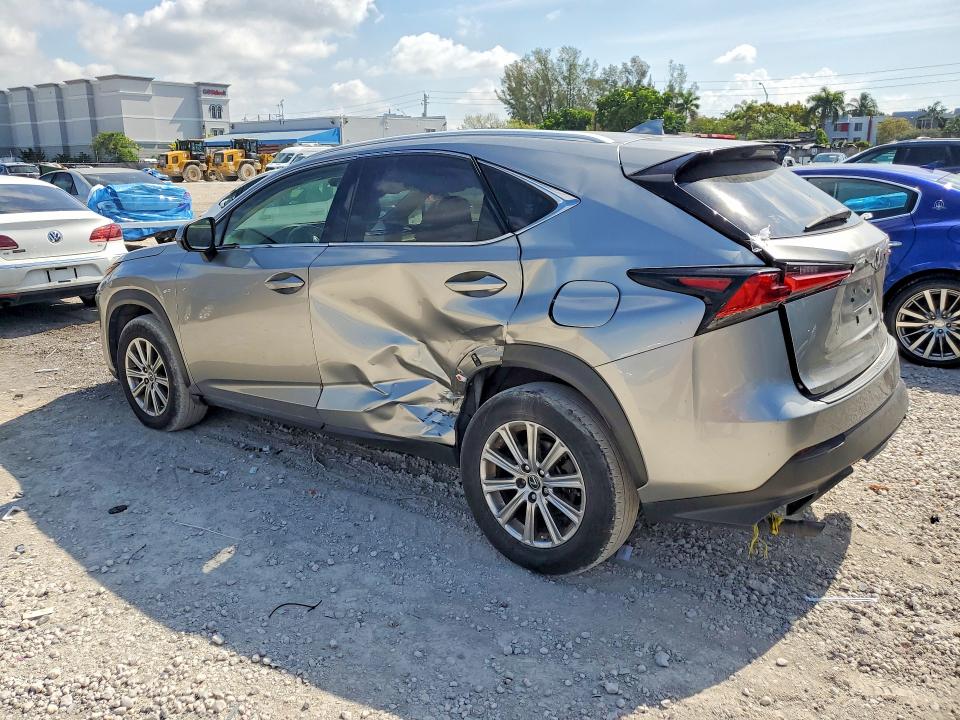 2020 Lexus Nx VIN JTJAARDZ8L5015977 COPART salvage auction — REAR END, Fl - Cert Of Title W/Slvg History (P), sold $12,900 on 2026-07-07 (photo 2)