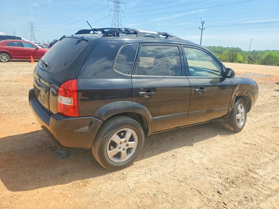 2006 Hyundai Tucson VIN KM8JM12B56U464055 COPART salvage auction — FRONT END, NC - SALVAGE CERTIFICATE OF TITLE, sold $875 on 2026-07-27 (photo 3)