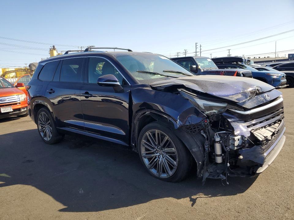 2024 Lexus Tx VIN 5TDACAC64RS000434 COPART salvage auction — FRONT END, Id - Salvage Certificate Of Title, sold $16,300 on 2026-07-13 (photo 4)