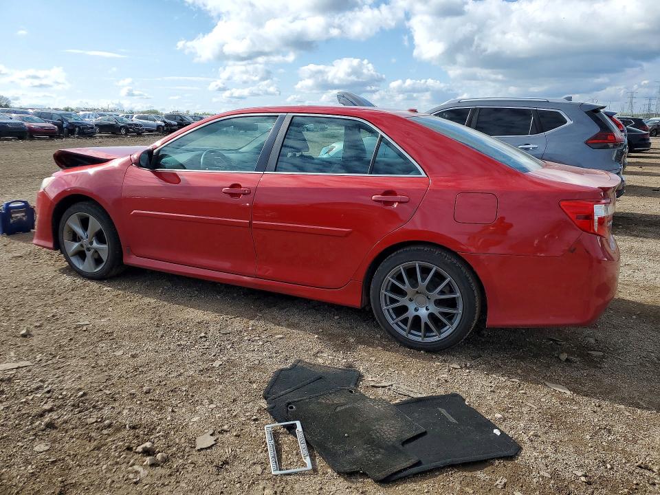2012 Toyota Camry VIN 4T1BF1FK1CU627272 COPART salvage auction — FRONT END, Il - Salvage Certificate, sold $1,900 on 2026-07-09 (photo 2)