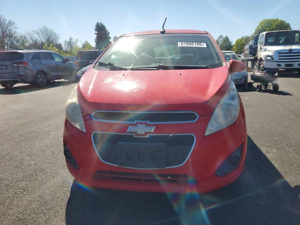 2013 Chevrolet Spark VIN KL8CB6S90DC538023 COPART salvage auction — REAR END, Or - Salvage Title Certificate, sold $650 on 2026-07-08 (photo 5)