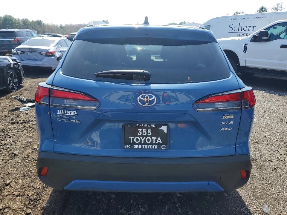 2026 Toyota Corolla cross VIN 7MUDAABG6TV169686 COPART salvage auction — FRONT END, Md - Cert Of Salvage > 75% Damage, sold $9,600 on 2026-07-20 (photo 6)
