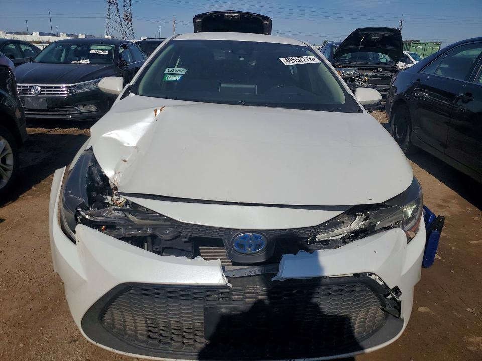 2022 Toyota Corolla VIN JTDEAMDEXN3013876 COPART salvage auction — FRONT END, Il - Salvage Certificate, sold $4,450 on 2026-07-23 (photo 5)