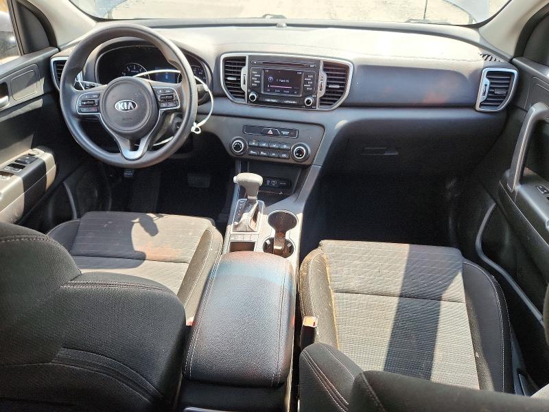 2018 Kia Sportage VIN KNDPMCAC1J7449127 COPART salvage auction — FRONT END, MD - CERT OF SALVAGE > 75% DAMAGE, sold $375 on 2026-07-24 (photo 8)