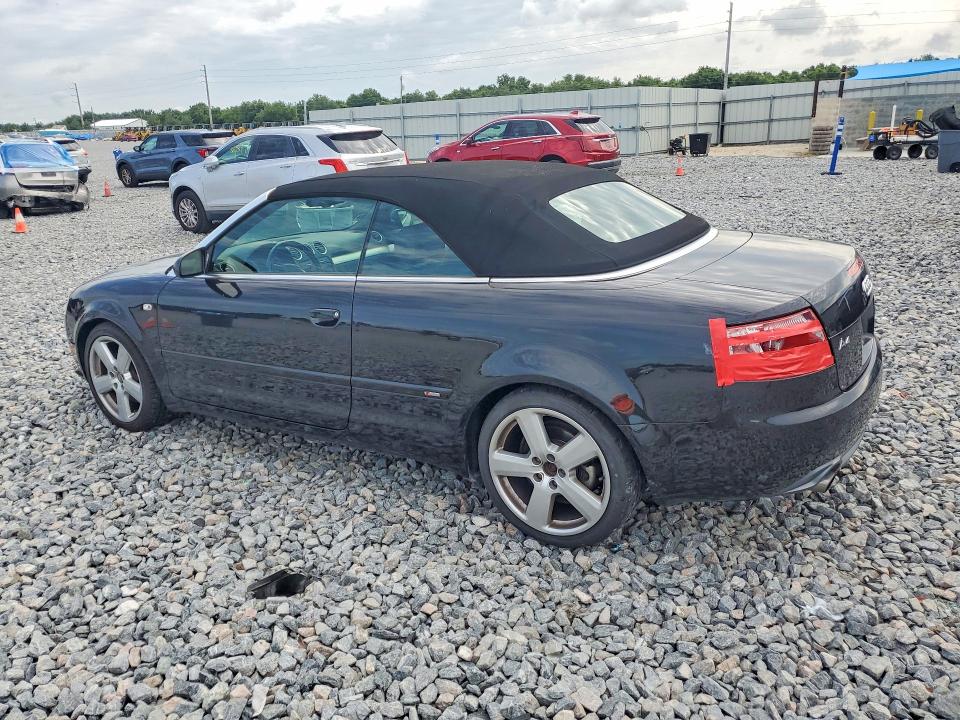 2007 Audi A4 VIN WAUEF48H67K019427 COPART salvage auction — SIDE, Fl - Cert Of Title Slvg Rebuildable, sold $400 on 2026-07-07 (photo 2)