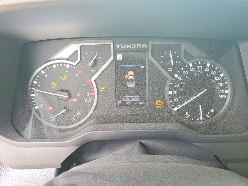 2026 Toyota Tundra VIN 5TFLA5DB1TX387740 COPART salvage auction — FRONT END, Tx - Salvage Vehicle Title, sold $18,900 on 2026-07-10 (photo 9)