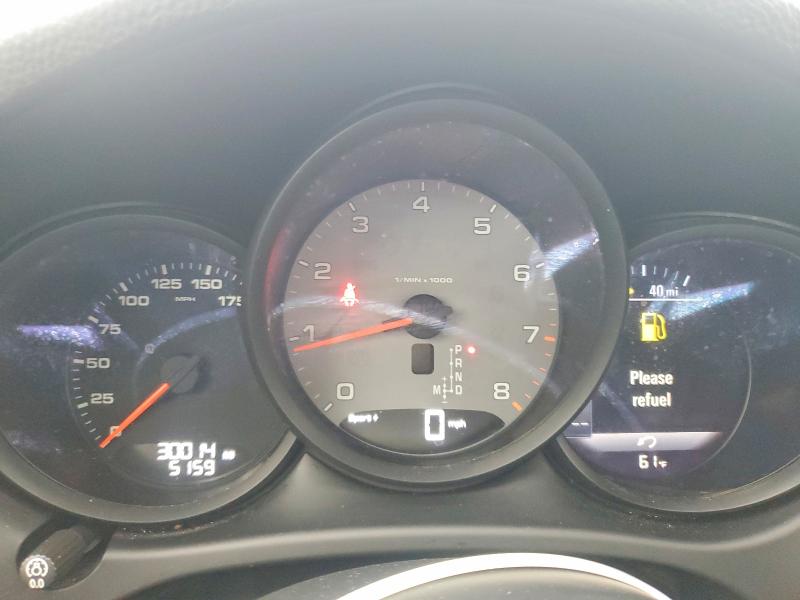 2021 Porsche Macan VIN WP1AB2A53MLB35786 COPART salvage auction — FRONT END, Il - Salvage Certificate, sold $26,750 on 2026-07-14 (photo 9)