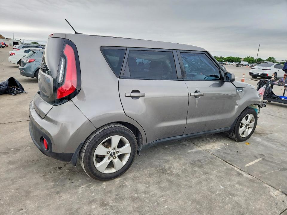 2018 Kia Soul VIN KNDJN2A24J7560016 COPART salvage auction — FRONT END, Tx - Salvage Vehicle Title, sold $900 on 2026-07-09 (photo 3)