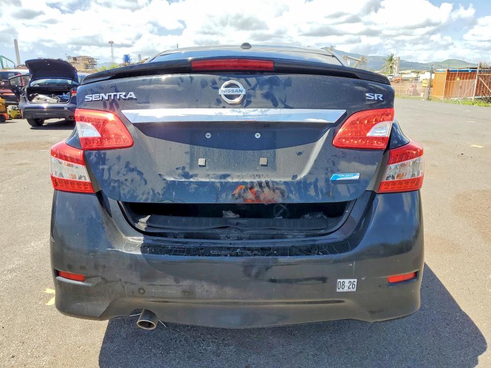 2013 Nissan Sentra VIN 3N1AB7AP1DL681994 COPART salvage auction — REAR END, HI - CERTIFICATE OF TITLE, sold $300 on 2026-07-06 (photo 6)