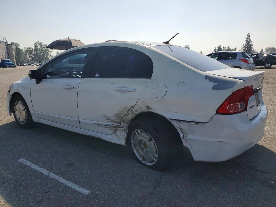 2009 Honda Civic VIN JHMFA36259S010119 COPART salvage auction — REAR END, Ca - Salvage Certificate, sold $150 on 2026-07-21 (photo 2)
