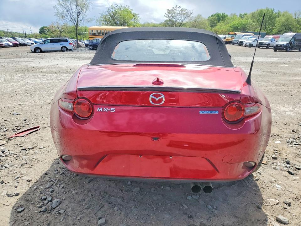 2022 Mazda Mx-5 VIN JM1NDAC77N0505582 COPART salvage auction — FRONT END, Md - Cert Of Salvage < 75% Damage, sold $250 on 2026-07-28 (photo 6)