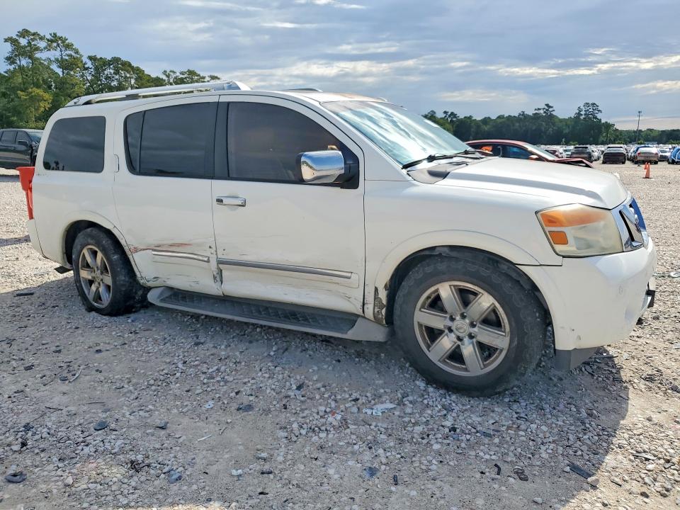 2011 Nissan Armada VIN 5N1BA0NF3BN618479 COPART salvage auction — SIDE, Tx - Certificate Of Title, sold $550 on 2026-07-02 (photo 4)