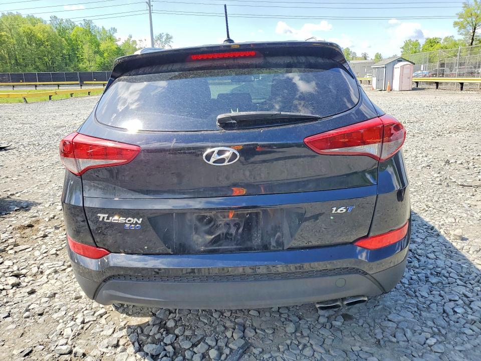 2016 Hyundai Tucson VIN KM8J33A27GU242070 COPART salvage auction — FRONT END, Md - Cert Of Salvage > 75% Damage, sold $825 on 2026-07-10 (photo 6)