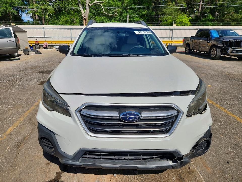 2018 Subaru Outback VIN 4S4BSAAC9J3374927 COPART salvage auction — FRONT END, Al - Cert Of Title-Salvage Title, sold $250 on 2026-07-27 (photo 5)