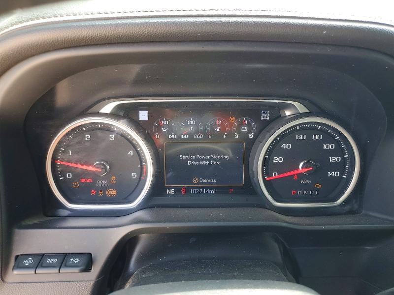 2020 Chevrolet Silverado VIN 1GC4YVEY4LF174709 COPART salvage auction — FRONT END, Tx - Salvage Vehicle Title, sold $10,100 on 2026-07-02 (photo 9)