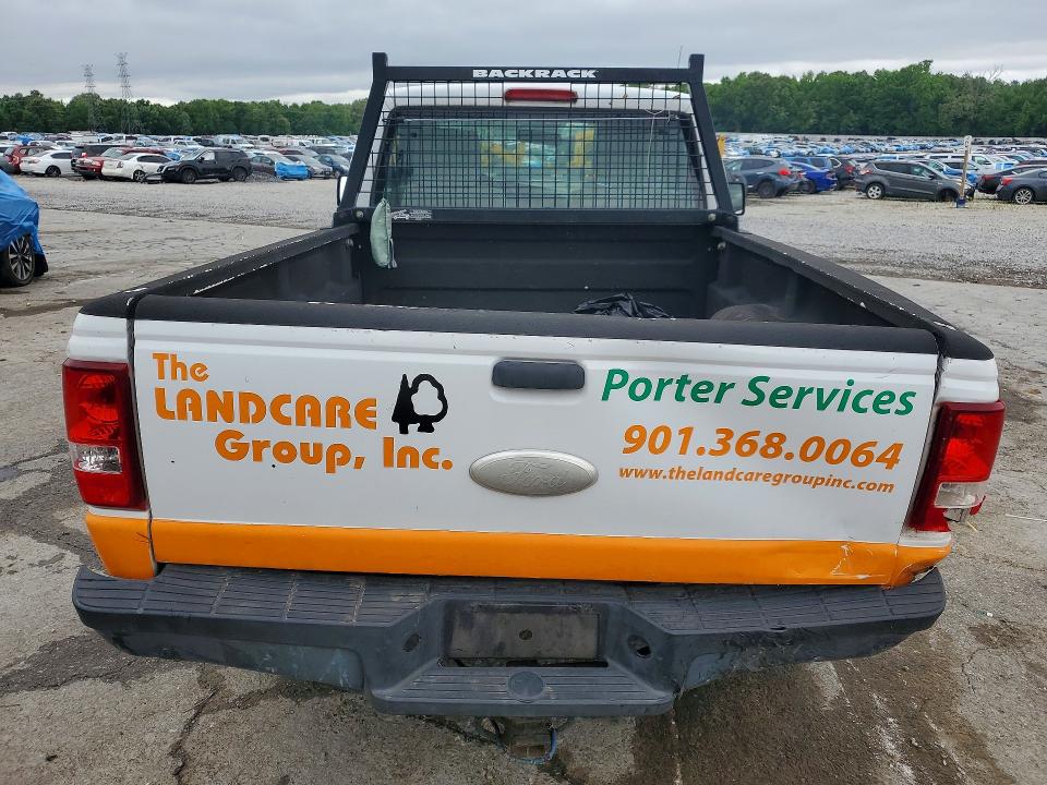2011 Ford Ranger VIN 1FTKR1ADXBPB00896 COPART salvage auction — REAR END, TN - SALVAGE CERTIFICATE, sold $1,950 on 2026-07-02 (photo 6)