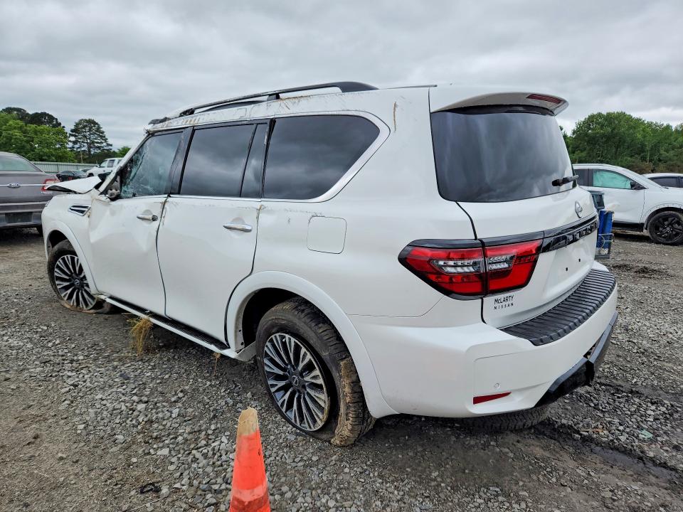 2024 Nissan Armada VIN JN8AY2BB4R9852534 COPART salvage auction — FRONT END, Ar - Cert Of Title-Salvage, sold $10,200 on 2026-07-06 (photo 2)