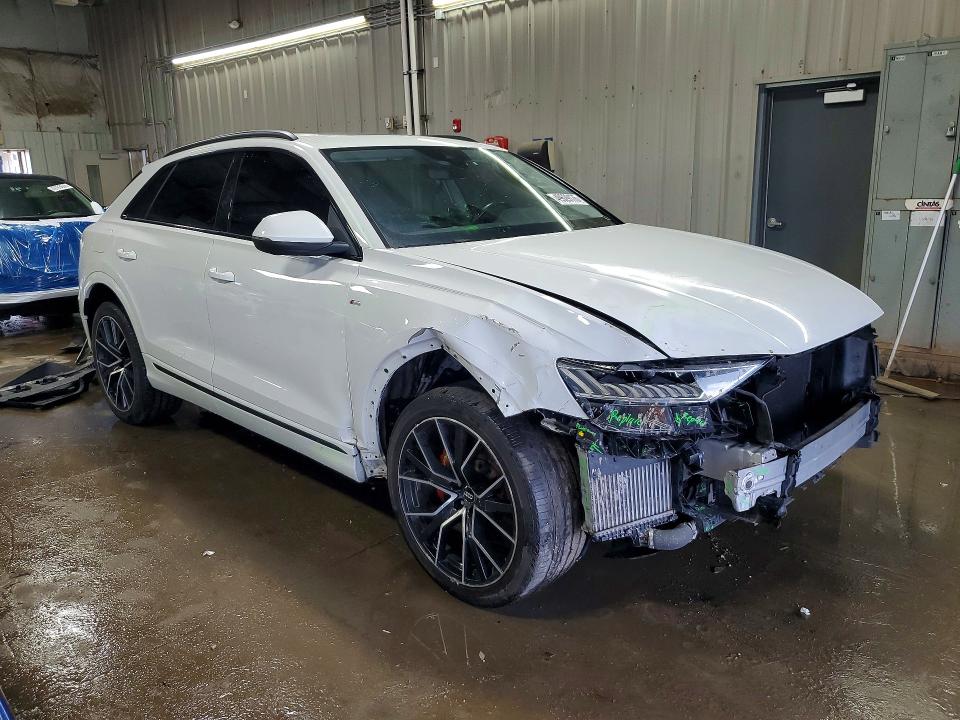 2019 Audi Q8 VIN WA1EVAF16KD027464 COPART salvage auction — FRONT END, Il - Salvage Certificate, sold $15,400 on 2026-07-21 (photo 4)