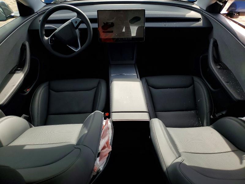 2026 Tesla Model 3 VIN 5YJ3E1EA1TF136097 COPART salvage auction — SIDE, Tx - Salvage Vehicle Title, sold $6,300 on 2026-07-28 (photo 8)