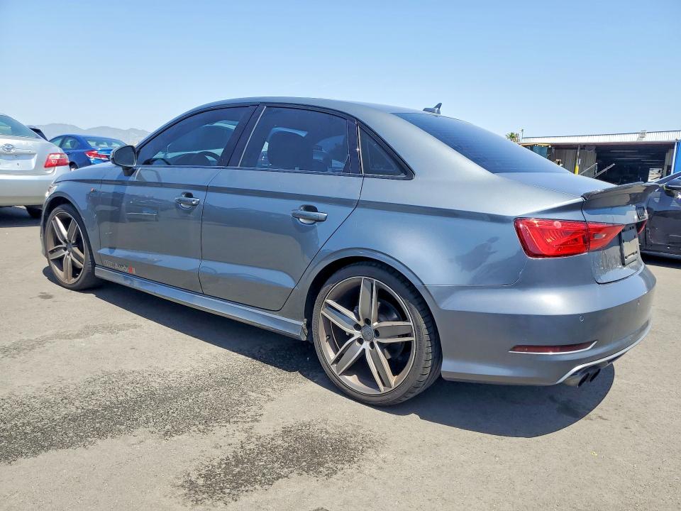 2016 Audi A3 VIN WAUA7GFF2G1031224 COPART salvage auction — REAR END, Ca - Salvage Certificate, sold $3,400 on 2026-07-08 (photo 2)