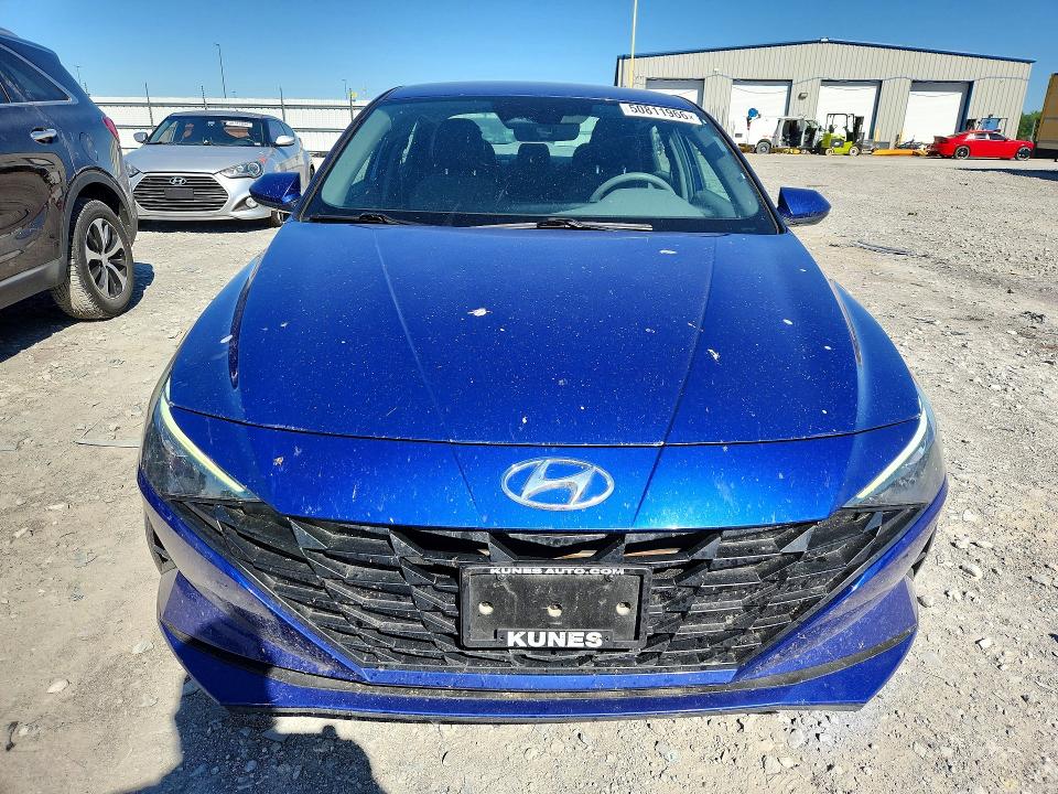 2021 Hyundai Elantra VIN 5NPLM4AG7MH026317 COPART salvage auction — UNDERCARRIAGE, KY - BILL OF SALE/PART ONLY/NO TITL, sold $2,100 on 2026-07-23 (photo 5)