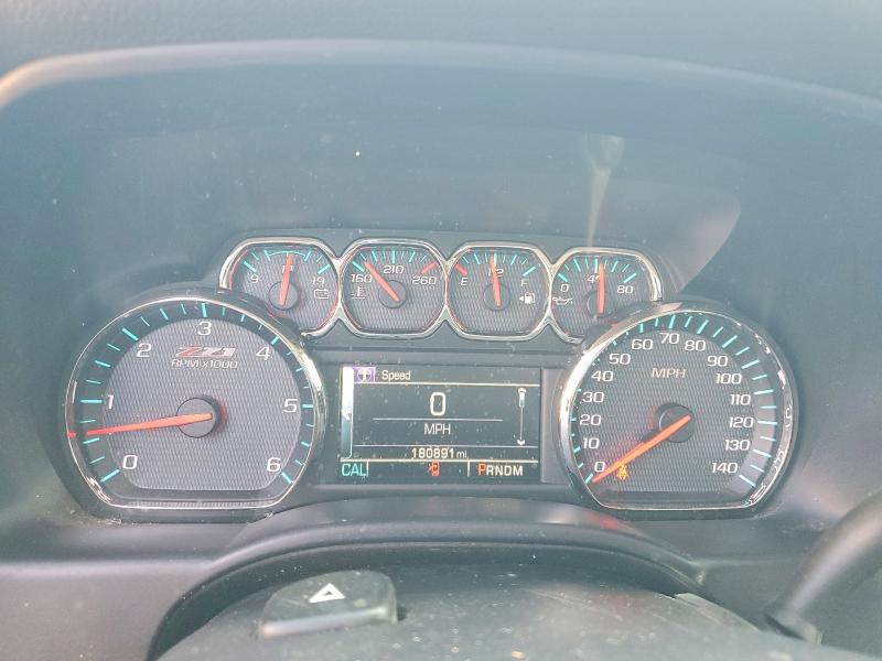 2015 Chevrolet Silverado VIN 3GCUKREC3FG236102 COPART salvage auction — ROOF, Ky - Bill Of Sale/Part Only/No Titl, sold $3,550 on 2026-07-02 (photo 9)