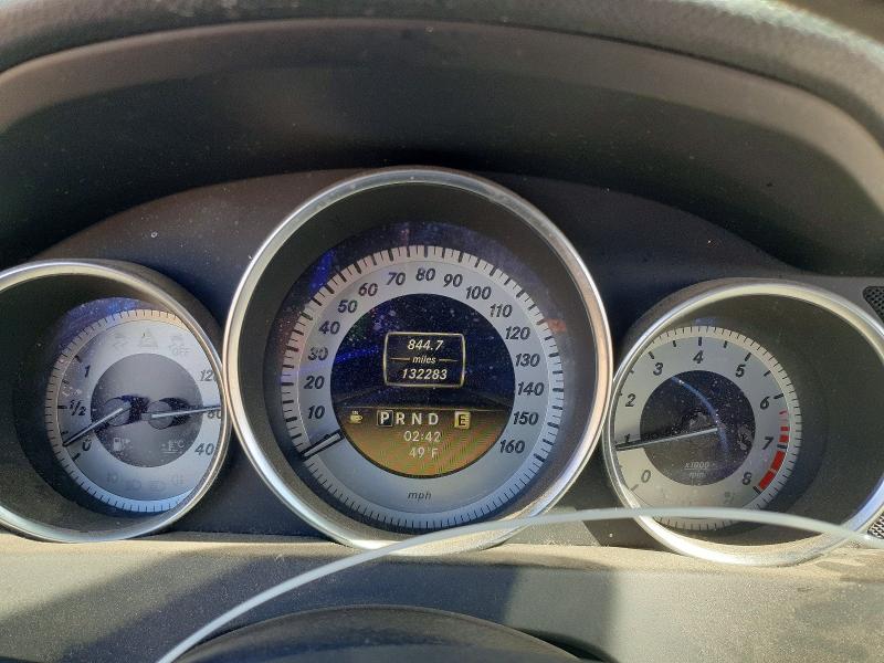 2012 Mercedes-benz C-klasse VIN WDDGF4HB3CR227425 COPART salvage auction — FRONT END, Tx - Dis/Dlr/Exp Only Salvage Title, sold $650 on 2026-07-08 (photo 9)