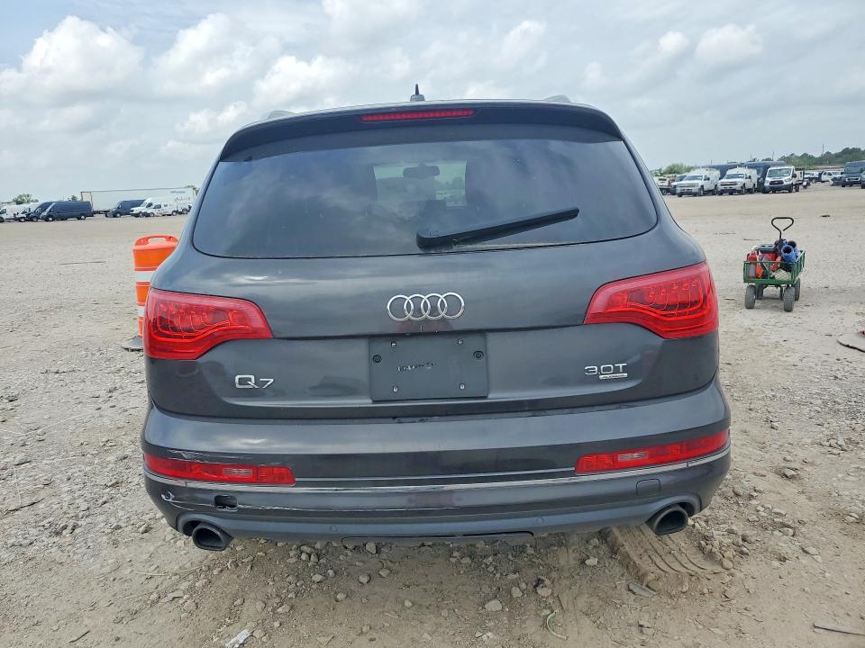 2015 Audi Q7 VIN WA1LGAFE7FD006973 COPART salvage auction — MECHANICAL, Tx - Certificate Of Title (P), sold $2,450 on 2026-07-09 (photo 6)