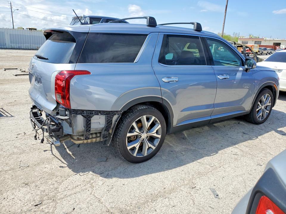 2020 Hyundai Palisade VIN KM8R44HE2LU159601 COPART salvage auction — REAR END, In - Cert Of Title-Salvage Title, sold $7,700 on 2026-07-24 (photo 3)