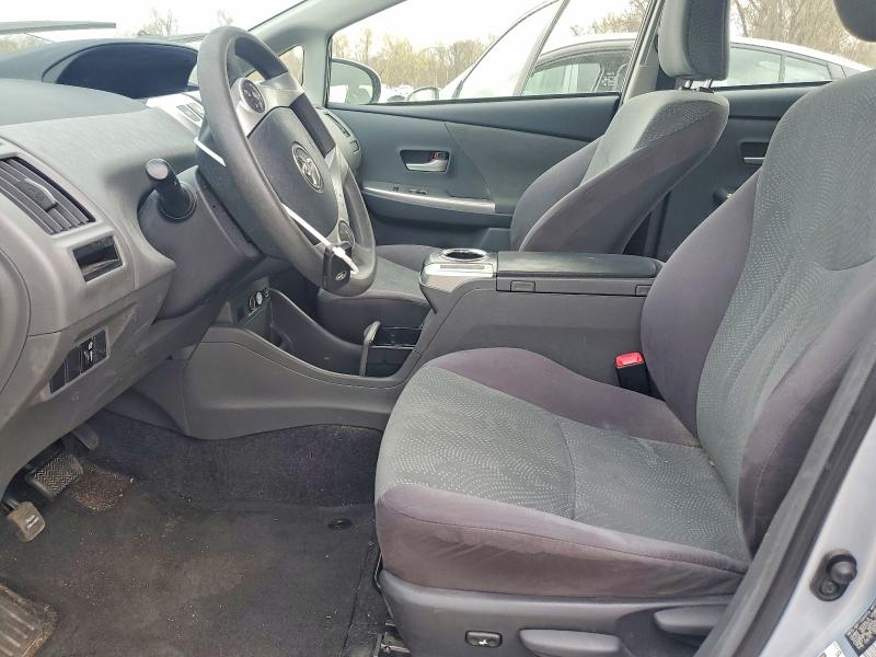 2012 Toyota Prius v VIN JTDZN3EU8C3182121 COPART salvage auction — REAR END, Mo - Salvage Certificate Of Title, sold $3,050 on 2026-07-31 (photo 7)