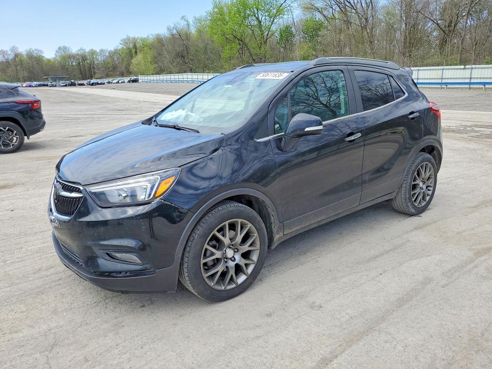 2018 Buick Encore VIN KL4CJ1SBXJB680682 COPART salvage auction — FRONT END, Oh - Cert Of Title-Salvage, sold $1,250 on 2026-07-09 (photo 1)