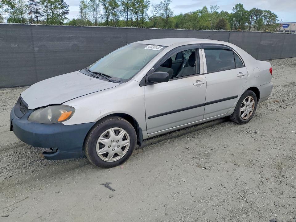 2006 Toyota Corolla VIN JTDBR32E760091379 COPART salvage auction — FRONT END, Sc - Cert Of Title-Salvage, sold $625 on 2026-07-06 (photo 1)