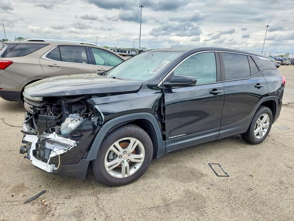 2022 Gmc Terrain VIN 3GKALTEV0NL180029 COPART salvage auction — FRONT END, Oh - Certificate Of Title, sold $4,800 on 2026-07-09 (photo 1)