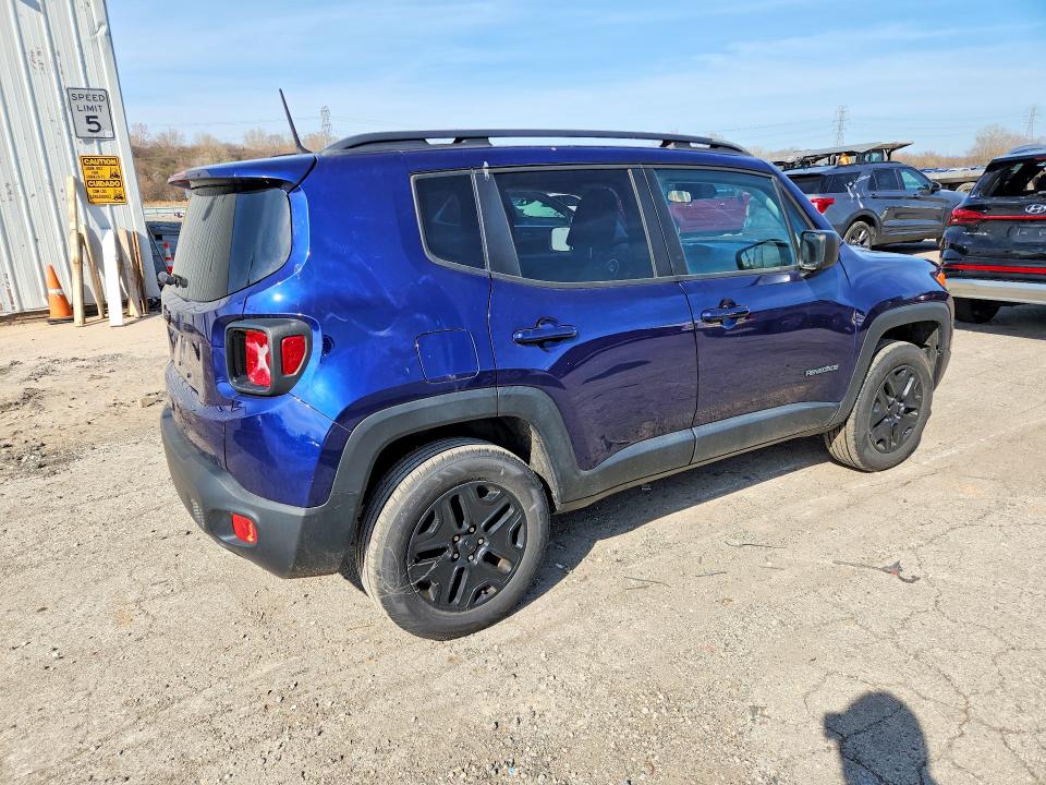 2018 Jeep Renegade VIN ZACCJBAB8JPJ02239 COPART salvage auction — HAIL, Il - Salvage Certificate, sold $2,400 on 2026-07-29 (photo 3)
