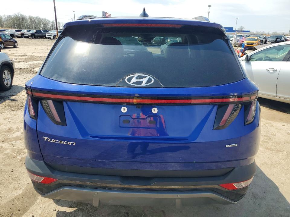 2024 Hyundai Tucson VIN 5NMJECDE3RH352676 COPART salvage auction — ROLLOVER, Fl - Cert Of Title Slvg Rebuildable (P), sold $4,450 on 2026-07-09 (photo 6)