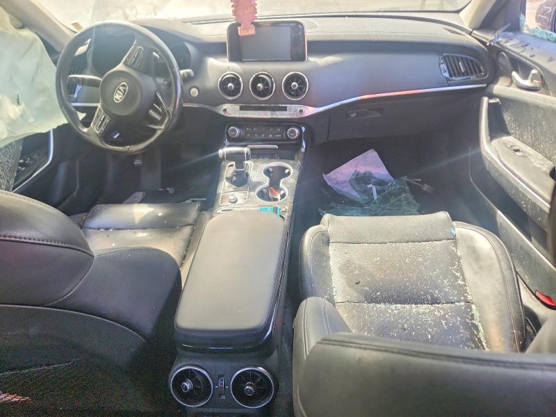 2018 Kia Stinger VIN KNAE15LA7J6024781 COPART salvage auction — BURN, Ct - Cert Of Title-Salvage, sold $1,300 on 2026-07-07 (photo 8)