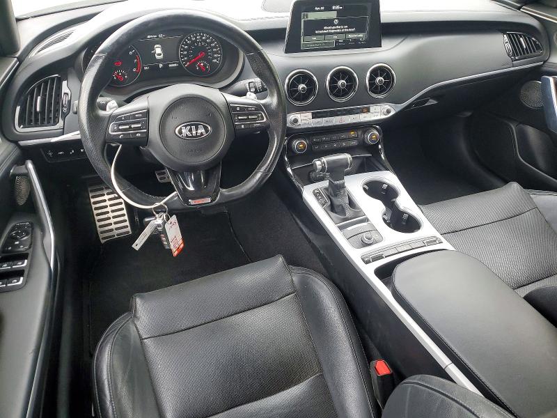 2018 Kia Stinger VIN KNAE45LC4J6030823 COPART salvage auction — REAR END, Md - Cert Of Salvage > 75% Damage, sold $4,900 on 2026-07-23 (photo 8)