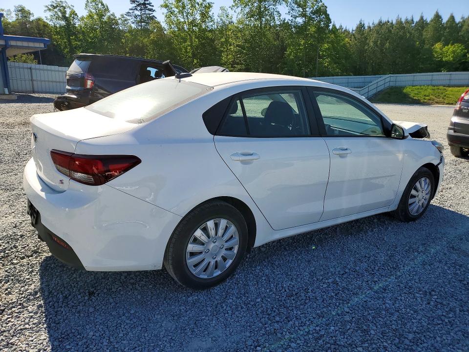 2020 Kia Rio VIN 3KPA24ADXLE313821 COPART salvage auction — FRONT END, NC - SALVAGE CERTIFICATE OF TITLE, sold $2,250 on 2026-07-02 (photo 3)