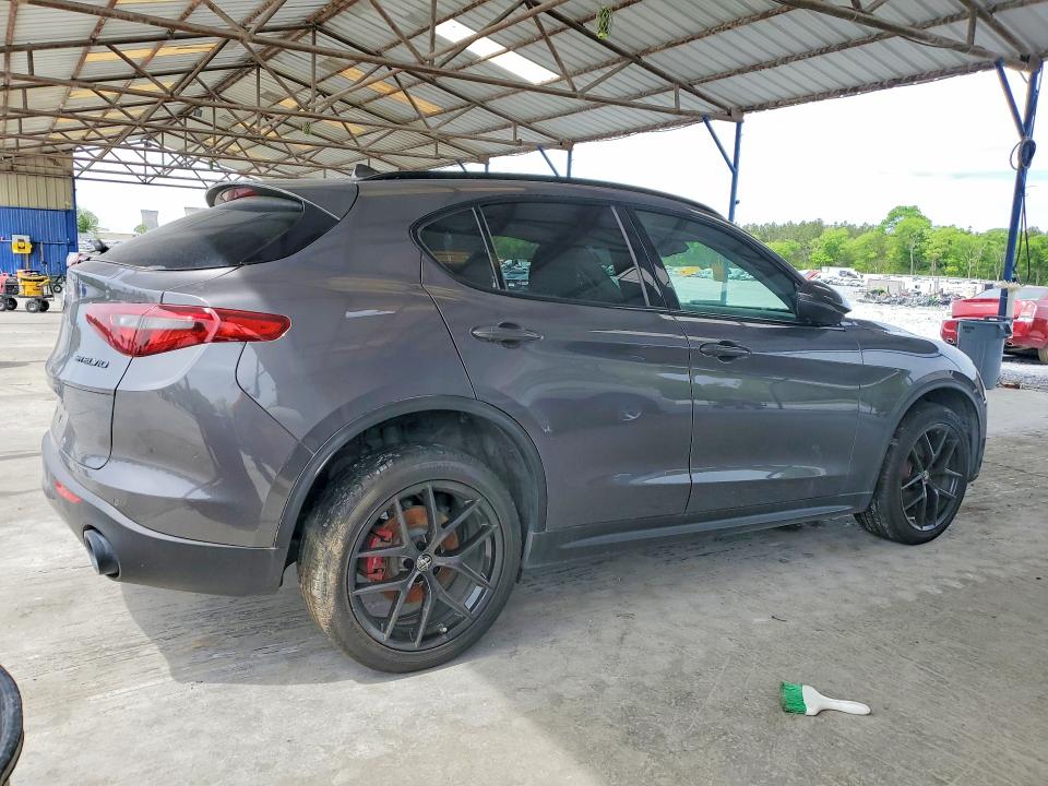 2019 Alfa romeo Stelvio VIN ZASPAJAN4K7C70457 COPART salvage auction — MINOR DENT/SCRATCHES, VA - CERTIFICATE OF TITLE (P), sold $5,000 on 2026-07-30 (photo 3)