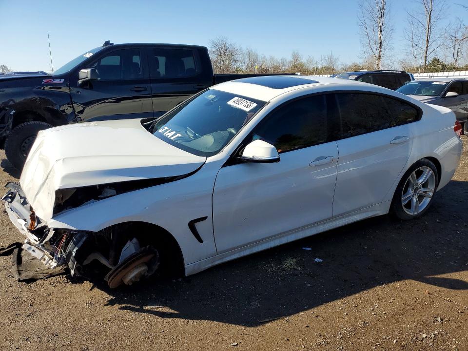 2019 BMW 4 series VIN WBA4J3C52KBL07794 COPART salvage auction — FRONT END, On - Permit Salvage, sold $2,700 on 2026-07-07 (photo 1)