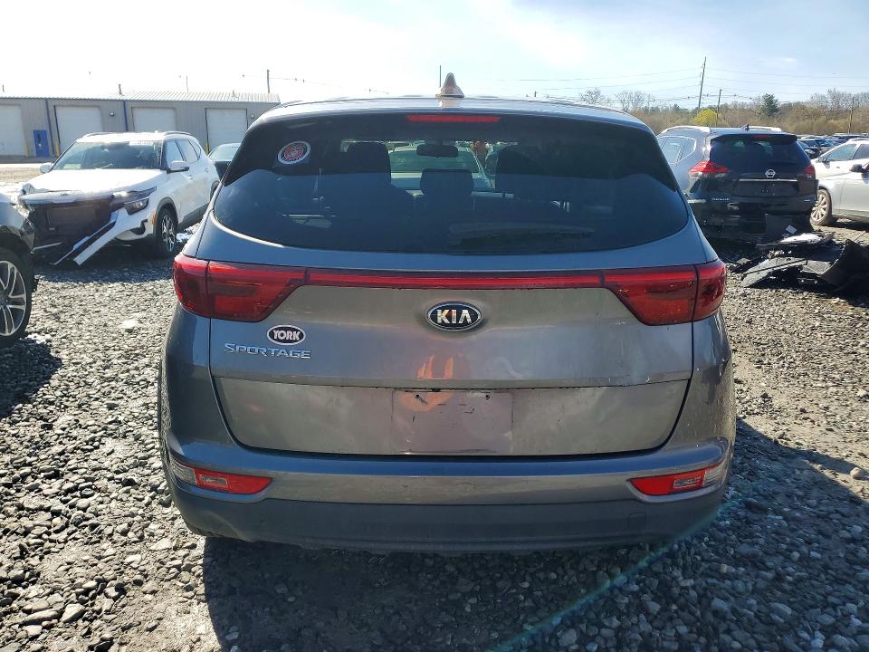 2017 Kia Sportage VIN KNDPMCAC8H7271310 COPART salvage auction — MECHANICAL, MA - CERT OF TITLE-SALVAGE (P), sold $2,900 on 2026-07-06 (photo 6)