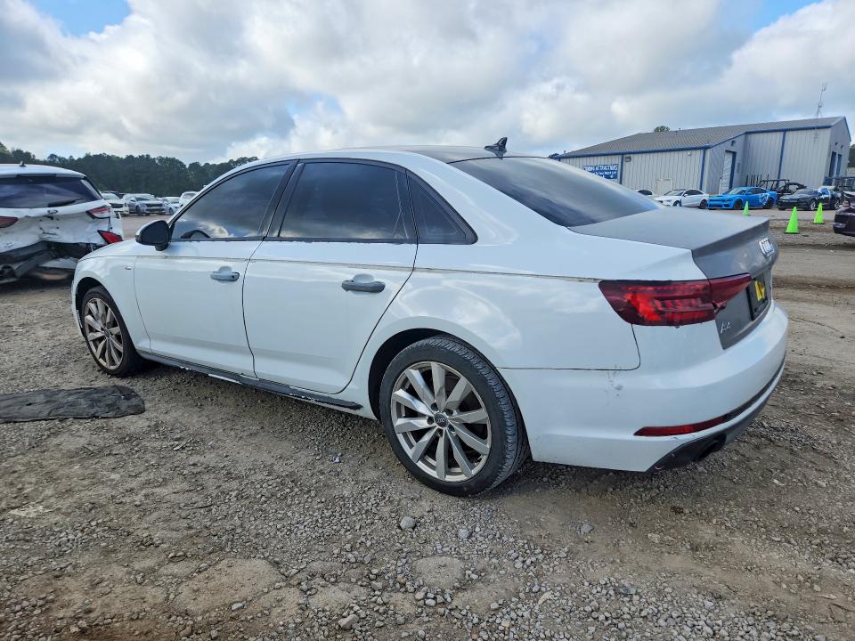 2018 Audi A4 VIN WAUKMAF4XJA219831 COPART salvage auction — REAR END, Ms - Certificate Of Title, sold $3,650 on 2026-07-31 (photo 2)