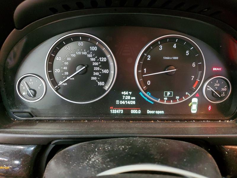 2014 BMW 5 series VIN WBA5A7C53ED619370 COPART salvage auction — REAR END, Va - Certificate Of Title, sold $4,500 on 2026-07-31 (photo 9)