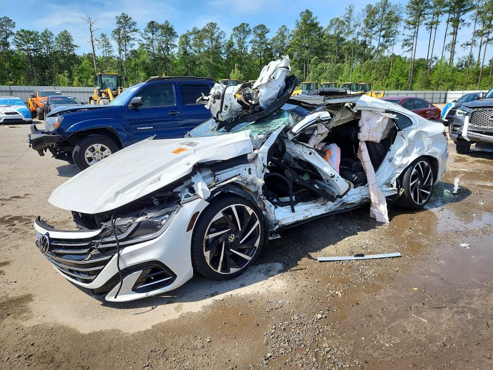 2021 Volkswagen VIN WVWTR7AN5ME002163 COPART salvage auction — FRONT END, Sc - Non-Reb & Rem Salvage Title, sold $1,600 on 2026-07-13 (photo 1)