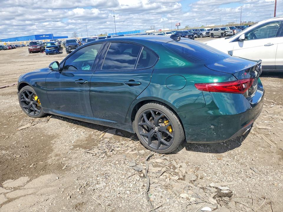 2021 Alfa romeo Giulia VIN ZARFANBN5M7648529 COPART salvage auction — FRONT END, Mi - Scrap Certificate Of Title, sold $4,200 on 2026-07-07 (photo 2)