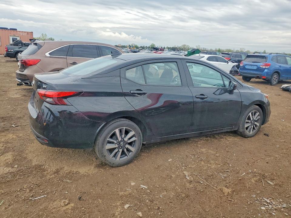 2021 Nissan Versa VIN 3N1CN8EV3ML850296 COPART salvage auction — REAR END, Il - Salvage Certificate, sold $4,200 on 2026-07-09 (photo 3)