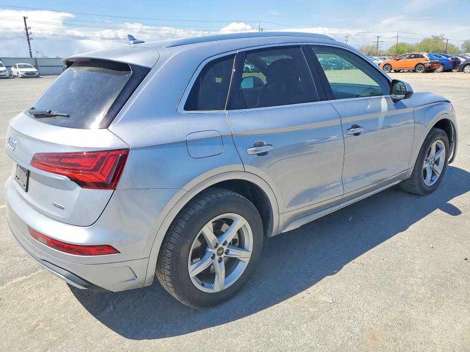 2022 Audi Q5 VIN WA1ABAFY8N2112262 COPART salvage auction — FRONT END, Id - Salvage Certificate Of Title, sold $10,900 on 2026-07-02 (photo 3)