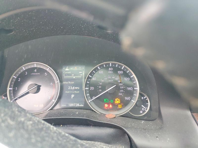 2017 Lexus ES VIN 58ABK1GG5HU037579 COPART salvage auction — ROLLOVER, Tx - Salvage Vehicle Title, sold $1,800 on 2026-07-09 (photo 9)