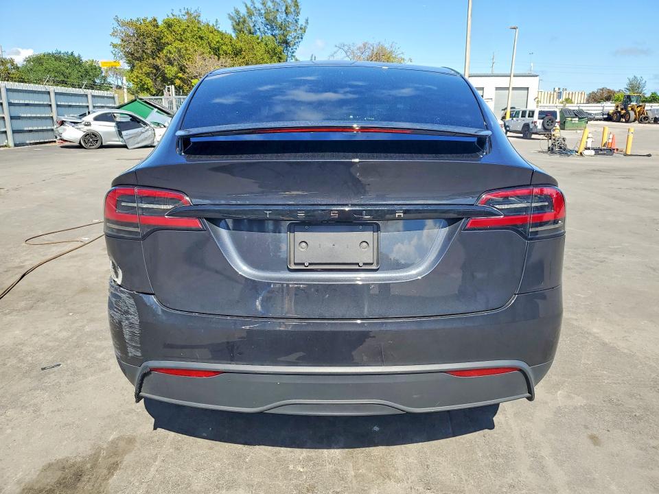 2024 Tesla Model x VIN 7SAXCDE50RF445213 COPART salvage auction — FRONT END, Fl - Cert Of Title Slvg Rebuildable, sold $15,100 on 2026-07-06 (photo 6)